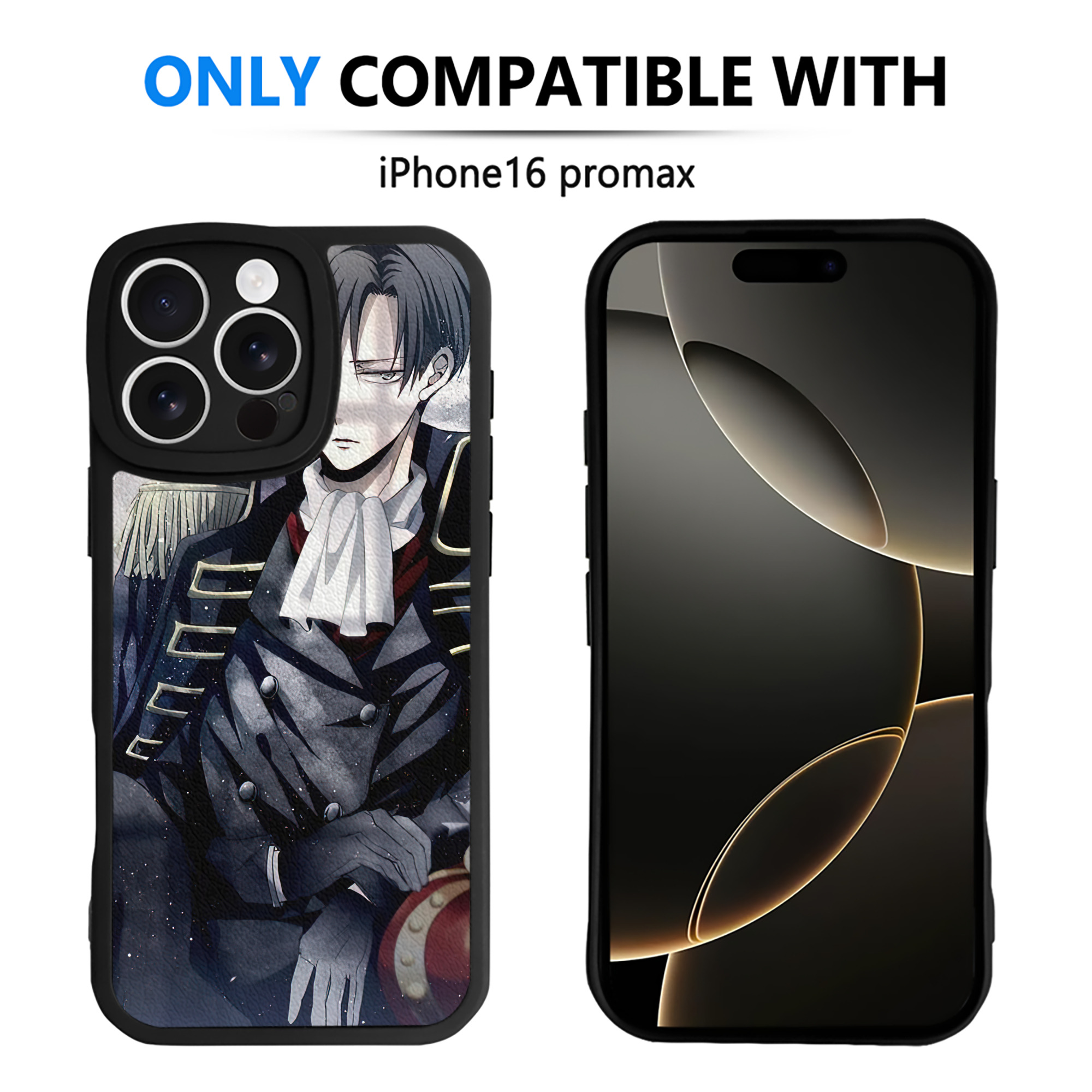 （画像用） 進撃の巨人 Attack on Titan 【iPhone 16シリーズ対応】シリコンスマホケース（レザー調） 材質：シリコン